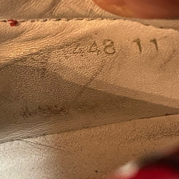 Dolce & Gabbana Shark-teeth Soles Sz 11 Low-top Sneaker Red Men Logo - Picture 9 of 12